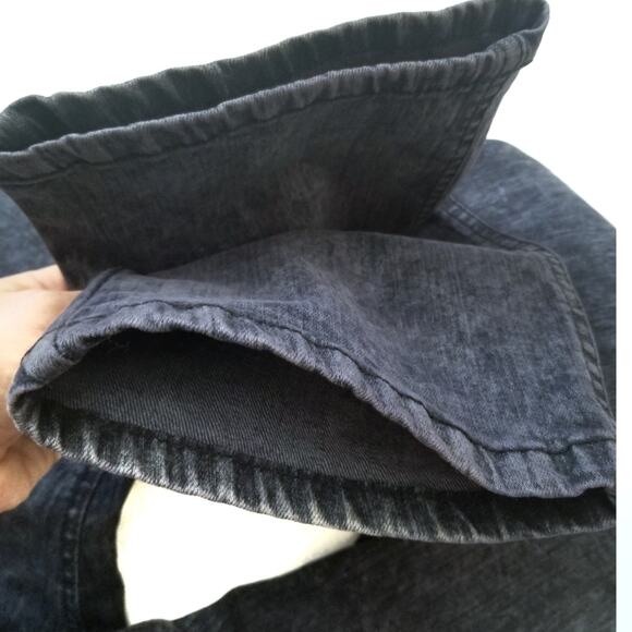 Soho Babe | Dark Acid Wash Studded Jeans - Picture 6 of 6